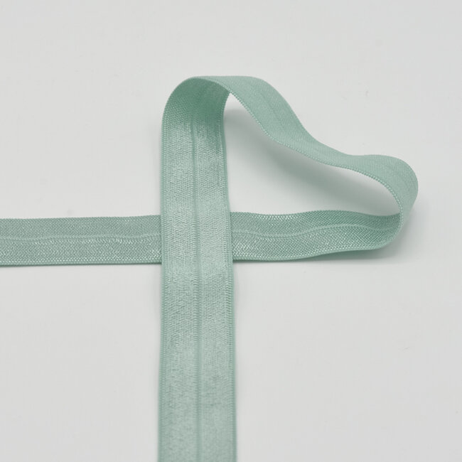 Huismerk Biasband Rekbaar Poly Glans 20 mm breed