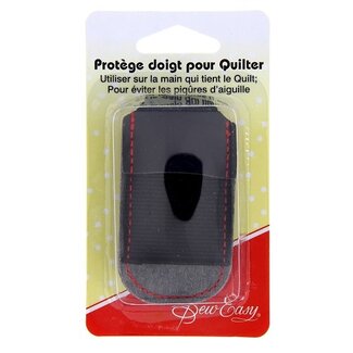 Huismerk Leder Fingerhut Lila