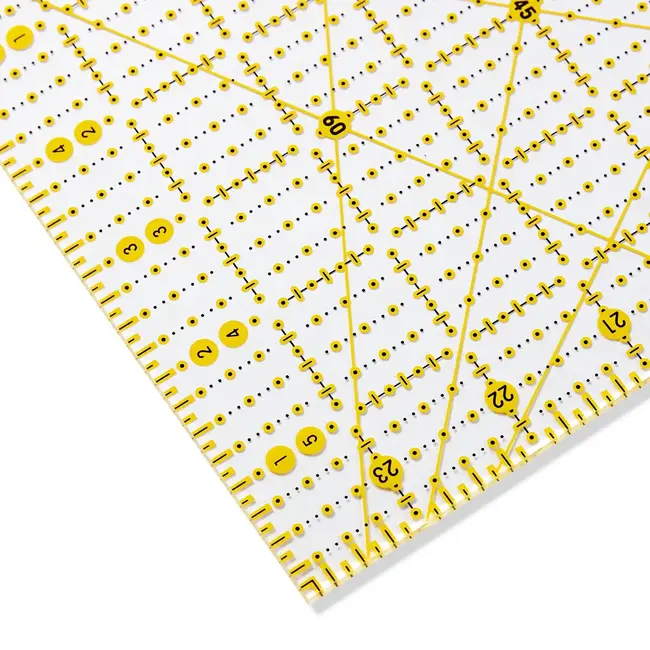 Prym ʹOmnigridʹ universele Liniaal in 6x24 inch (duim)