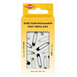 Blueline Stahl-Sicherheitsnadeln 100 Stück