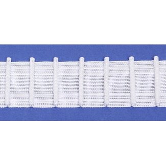 Bandex Manhattan Gardinenband für Klettverschluss 50 mm breit