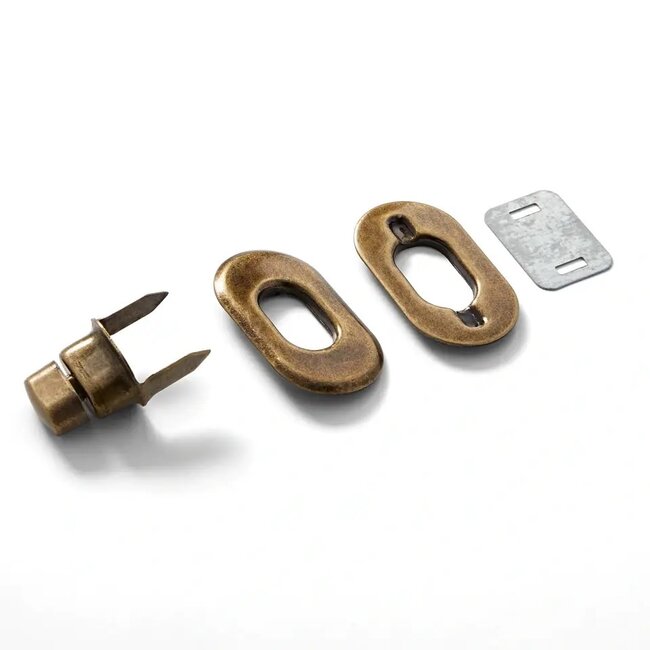 Huismerk Draaisluiting voor tassen 35x20mm