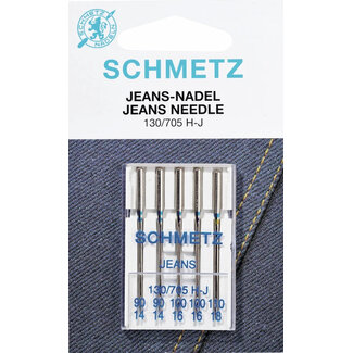 Schmetz Machinenaalden Jeans Verpakt per 5 stuks
