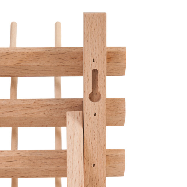 Milward Spoelhouder: 25 spoelen: beukenhout