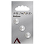 Milward Knopen op kaart 13 mm: Verpakking van 3