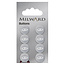 Milward Knopen op kaart 13 mm: Verpakking van 8
