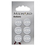 Milward Knopen op kaart 16 mm: Verpakking van 6