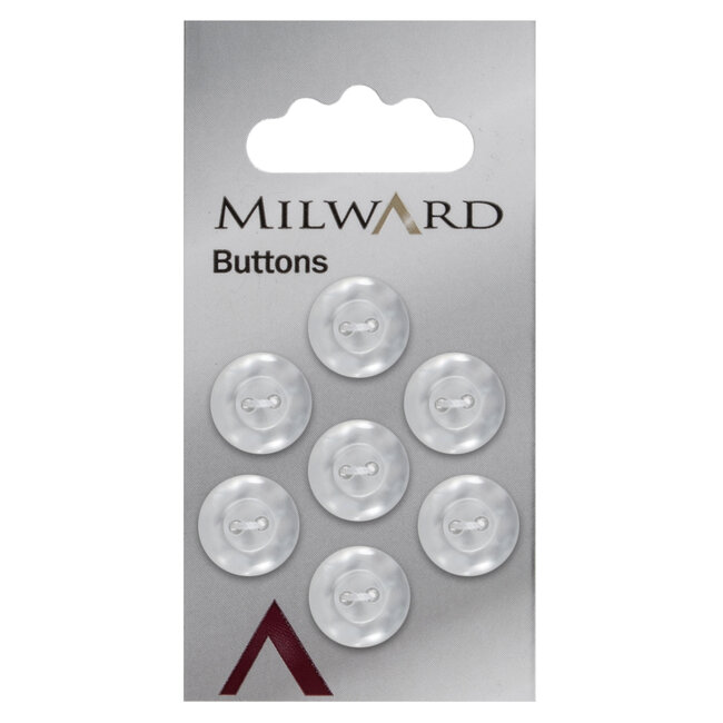 Milward Knopen op kaart 13 mm: Verpakking van 7