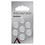 Milward Knopen op kaart 13 mm: Verpakking van 7