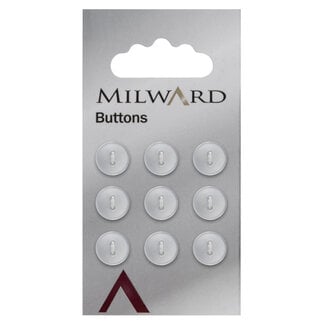 Milward Knopen op kaart 10 mm: Verpakking van 9