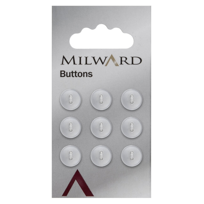 Milward Knopen op kaart 10 mm: Verpakking van 9