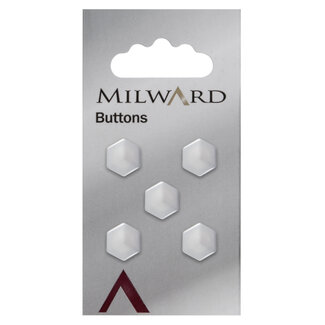 Milward Knopen op kaart 11 mm: Verpakking van 5