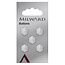 Milward Knopen op kaart 11 mm: Verpakking van 5