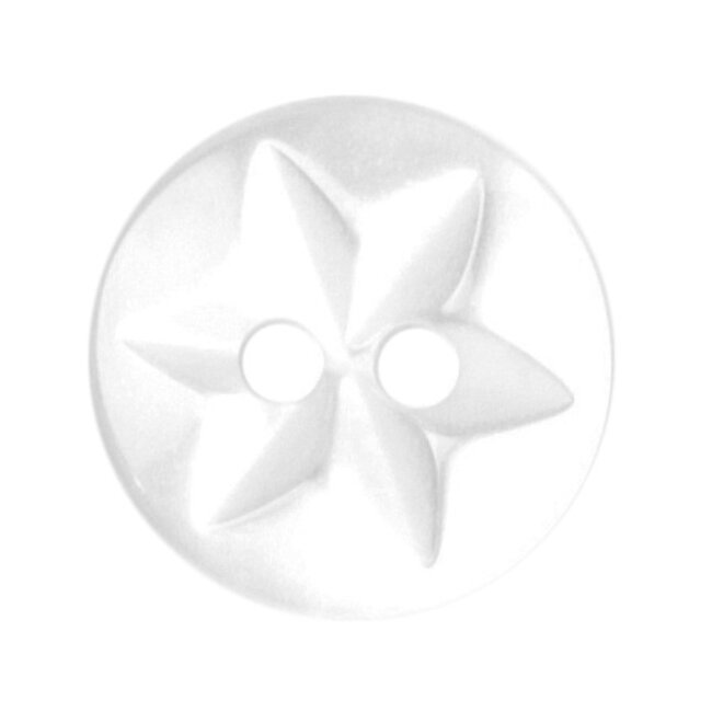 Milward Parelmoer Knopen op kaart 12 mm: Verpakking van 7