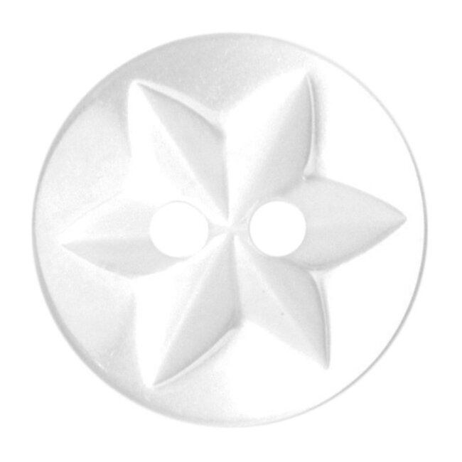 Milward Parelmoer Knopen op kaart 17 mm: Verpakking van 5