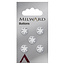 Milward Knopen op kaart 11 mm: Verpakking van 5
