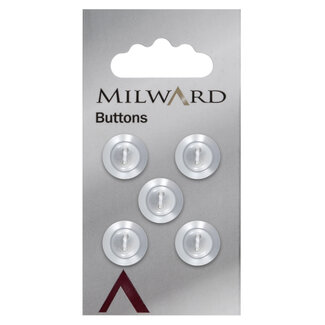 Milward Knopen op kaart 13 mm: Verpakking van 5