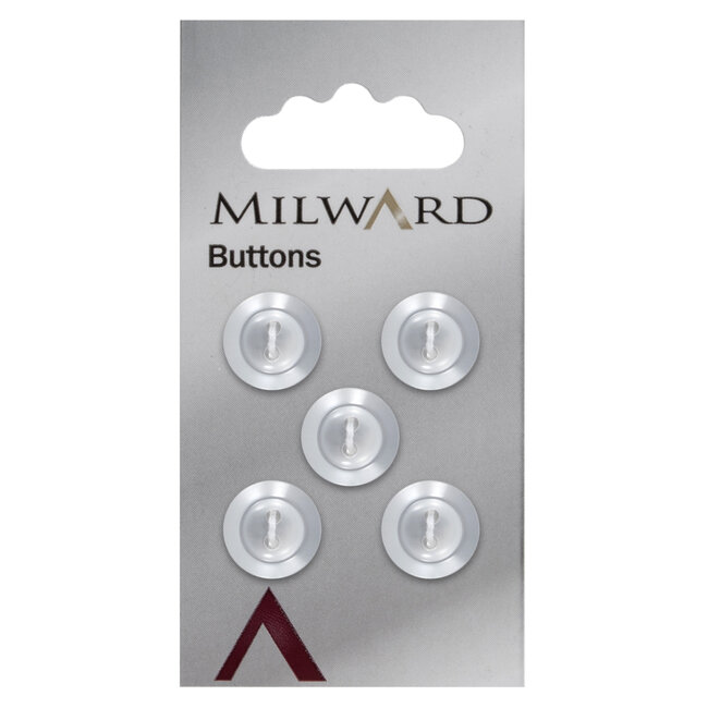 Milward Knopen op kaart 13 mm: Verpakking van 5