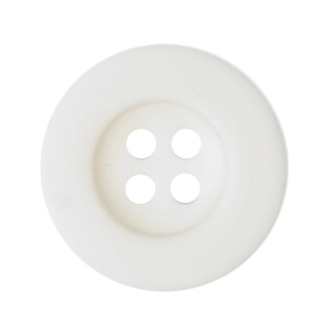 Milward Witte Knopen op kaart 12 mm: Verpakking van 5