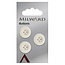Milward Knopen op kaart 17 mm: Verpakking van 3