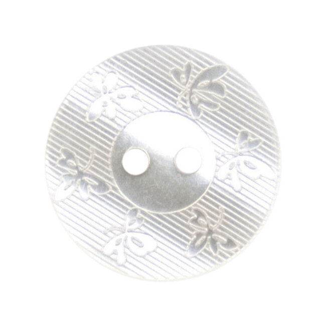 Milward Parelmoer Knopen op kaart 17 mm: Verpakking van 3