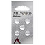 Milward Knopen op kaart 11 mm: Verpakking van 5