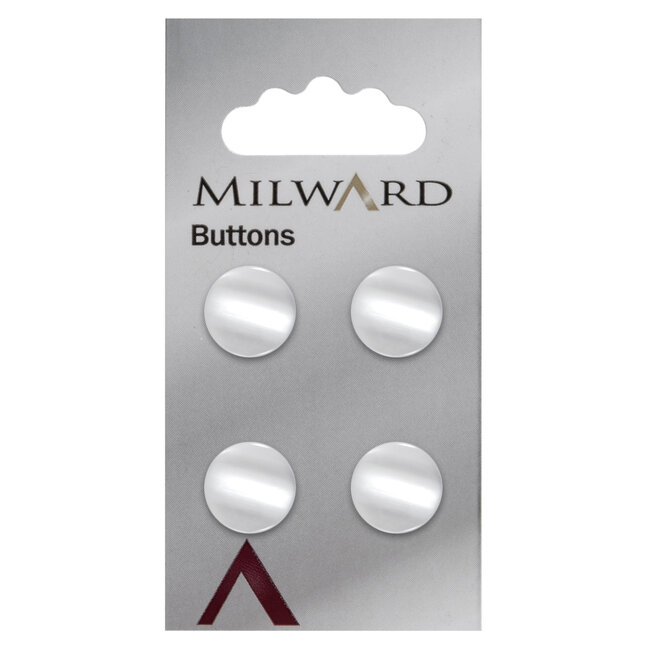 Milward Knopen op kaart 13 mm: Verpakking van 4