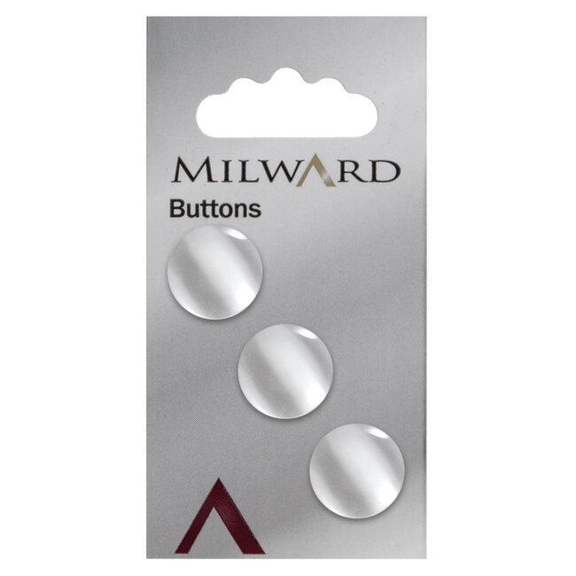 Milward Knopen op kaart 16 mm: Verpakking van 3