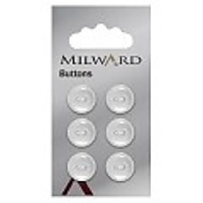 Milward Knopen op kaart 13 mm: Verpakking van 5