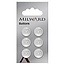 Milward Knopen op kaart 13 mm: Verpakking van 5