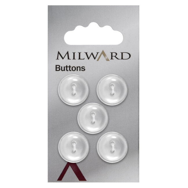 Milward Knopen op kaart 16 mm: Verpakking van 5
