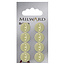 Milward Knopen op kaart 14 mm: Verpakking van 8