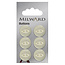 Milward Knopen op kaart 16 mm: Verpakking van 6