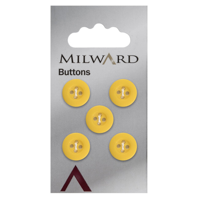 Milward Knopen op kaart 12 mm: Verpakking van 5