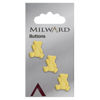 Milward Knopen op kaart 17 mm: Verpakking van 3