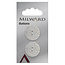Milward Knopen op kaart 22 mm: Verpakking van 2