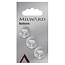 Milward Knopen op kaart 17 mm: Verpakking van 3