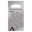 Milward Knopen op kaart 10 mm: Verpakking van 10
