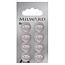 Milward Knopen op kaart 13 mm: Verpakking van 8