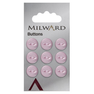 Milward Knopen op kaart 11 mm: Verpakking van 9