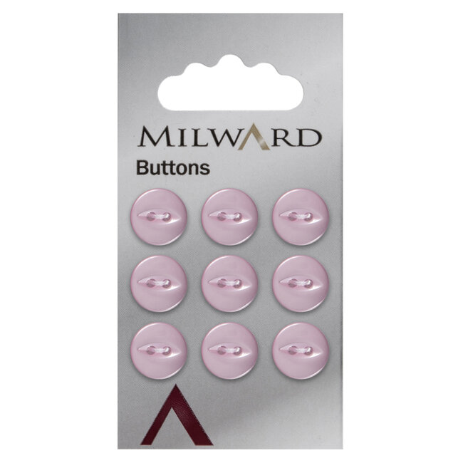 Milward Knopen op kaart 11 mm: Verpakking van 9