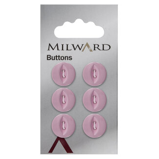 Milward Knopen op kaart 13 mm: Verpakking van 8