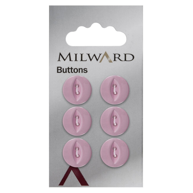 Milward Knopen op kaart 13 mm: Verpakking van 8