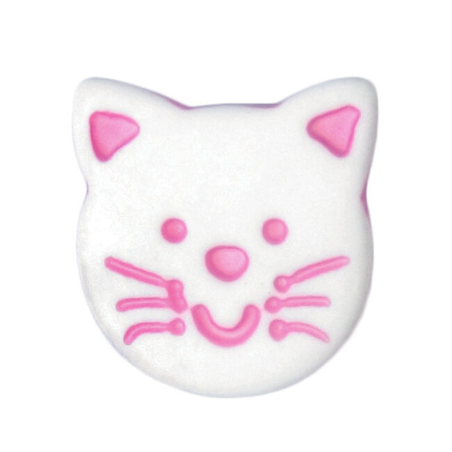 Milward Witte Knopen op kaart 14 mm: Verpakking van 4