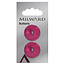 Milward Fuchsia Knopen op kaart 22 mm: Verpakking van 2