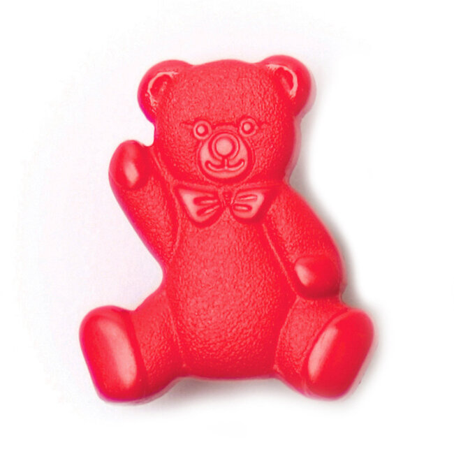 Milward Rode Knopen op kaart 17 mm: Verpakking van 3