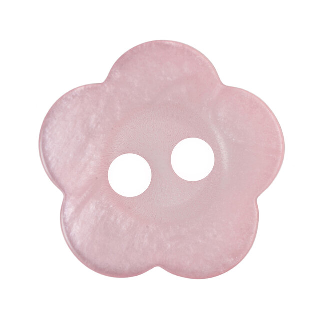 Milward Roze Knopen op kaart 12 mm: Verpakking van 5