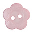 Milward Roze Knopen op kaart 15 mm: Verpakking van 4