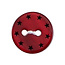 Milward Rode Knopen op kaart 12 mm: Verpakking van 5