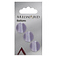 Milward Lila Knopen op kaart 16 mm: Verpakking van 3